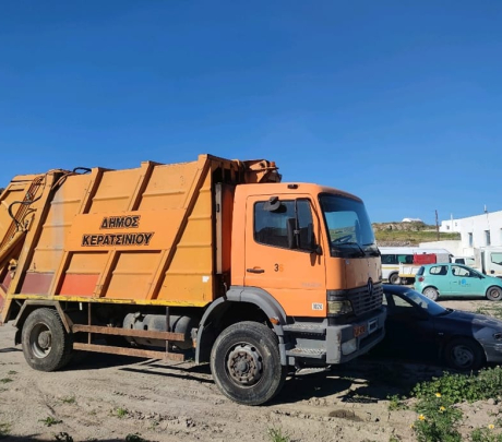 Αυξήθηκε ο στόλος οχημάτων του Τμήματος Καθαριότητας του Δήμου Μήλου