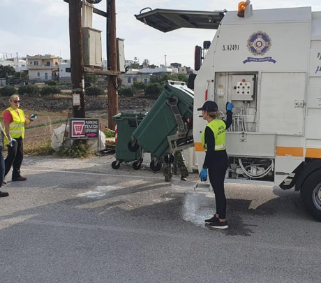 Μια ακόμα δράση καθαριότητας από τον Δήμο Μήλου