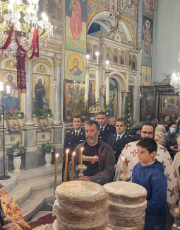 Εόρτιος Εσπερινός στον Άγιο Νικόλαο Τρυπητής Νήσου Μήλου