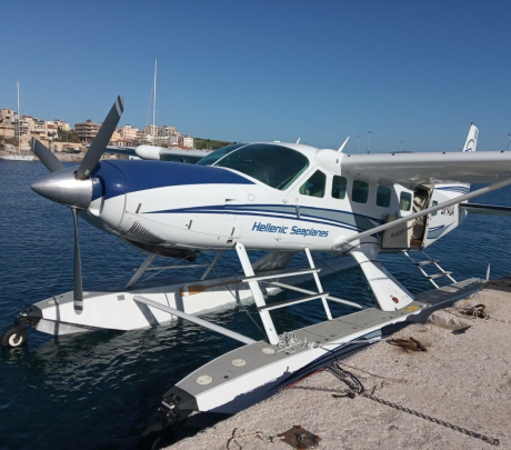 Hellenic Seaplanes: Έγινε η πρώτη δοκιμαστική πτήση με υδροπλάνο στο Λαύριο