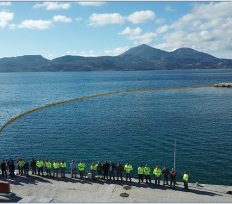 Κοινή Εκπαίδευση Ομάδας Αντιμετώπισης Θαλάσσιας Ρύπανσης του Δ.Λ.Τ. Μήλου και της IMERYS S.A., έτους 2025
