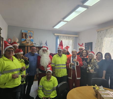 Γιορτινές ευχές από τον Δήμο Μήλου