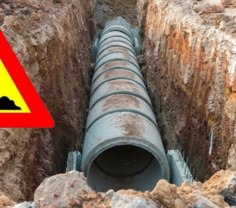 Κυκλοφοριακές ρυθμίσεις λόγω έργων αποχέτευσης