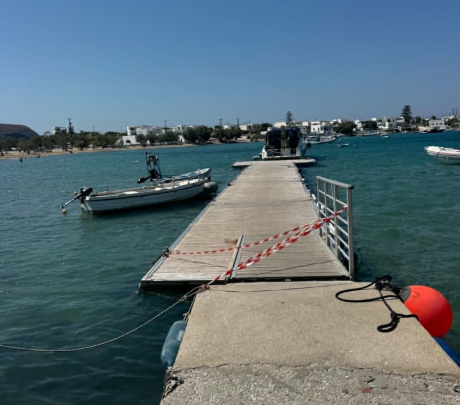 Κλειστός ο πλωτός στα Πολώνια