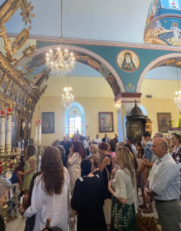  Ευχαριστήριο για την Πανήγυρη της Παναγίας