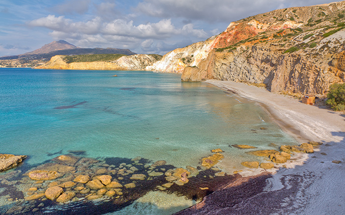 Milos Fyriplaka beach